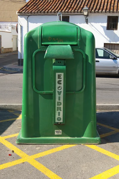 Recycling bins — Stock Photo, Image