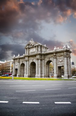 kapı alcala de madrid, İspanya