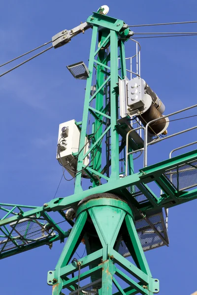 Industrial Crane, under construction, machine — стокове фото