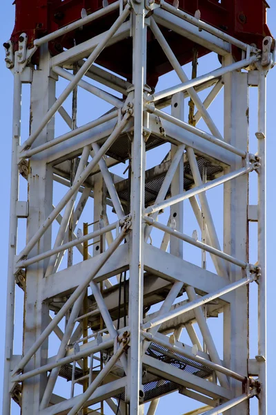 Kraan, bouw toren — Stockfoto