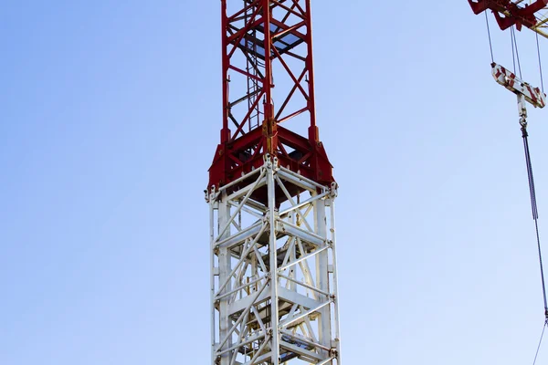Gru, torre di costruzione — Foto Stock