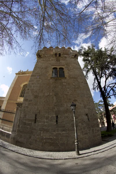 Castello di Alcalascar de Henaresl (Spagna), costruito nel XV secolo. secolo — Foto Stock