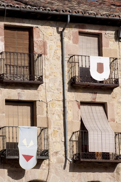 stock image Row of balconies