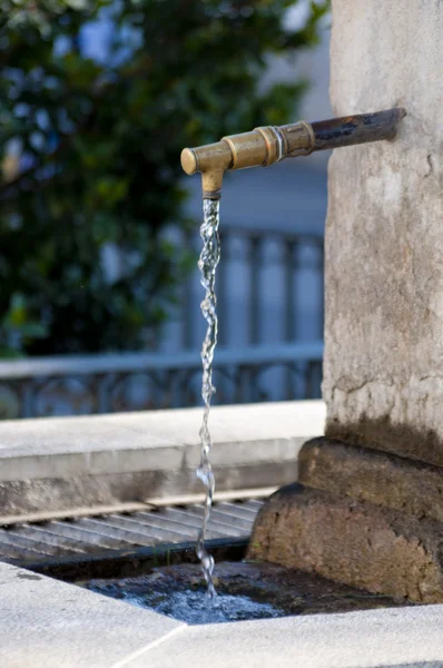Vattenfontän — Stockfoto