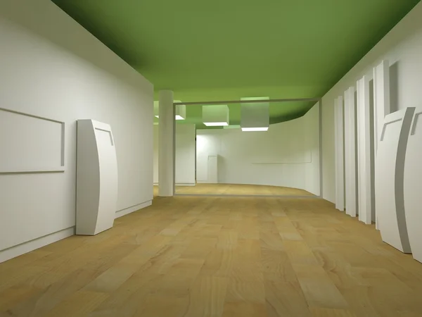 Sala de espera em um hospital ou clínica com espaço vazio — Fotografia de Stock