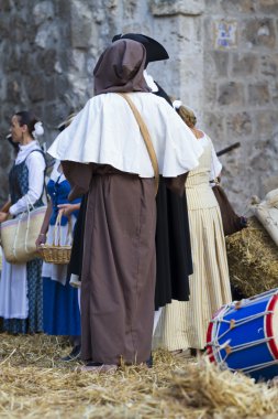 su savaşı canlandırma sırasında katılıyor rahip askerler