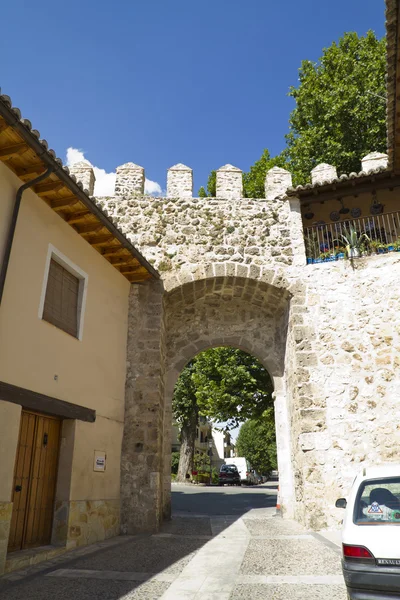 Puerta de la Cadena, Spanish wall, Brihuega, Spain — Stock Photo, Image