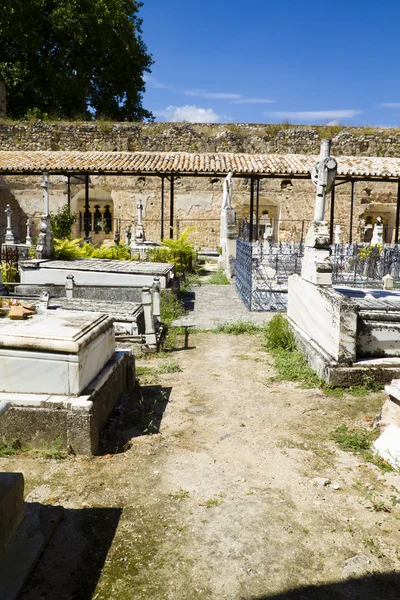 On sekizinci yüzyıl mezarlığı — Stok fotoğraf