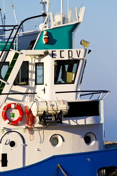 Barcos atracados no porto perto de Denia, Espanha — Fotografia de Stock
