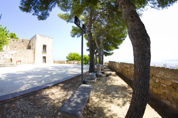 Arabic castle in Denia Spain — Stock Photo, Image