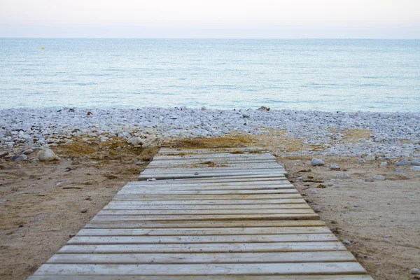 Spaanse strand in Altea — Stockfoto
