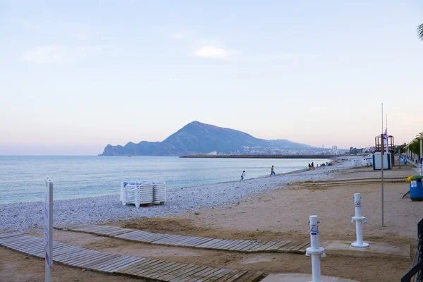 Playa española en Altea —  Fotos de Stock