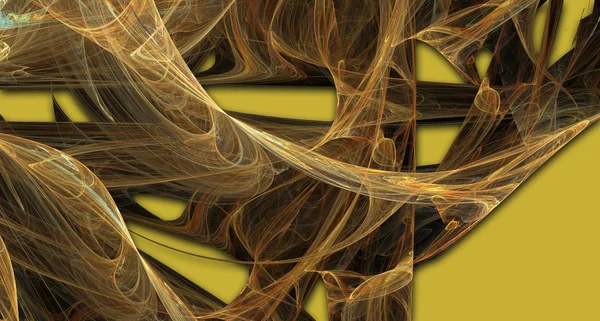Abstrakt våg. fantastiska färgglada fractal design — Stockfoto