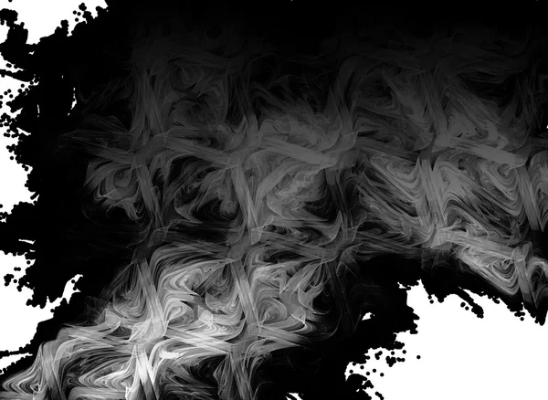 Abstraktní vlna. fantastické barevné fractal design — Stock fotografie