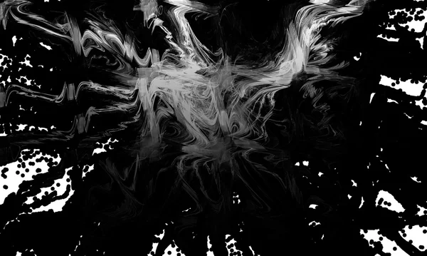 Abstrakt våg. fantastiska fractal design — Stockfoto