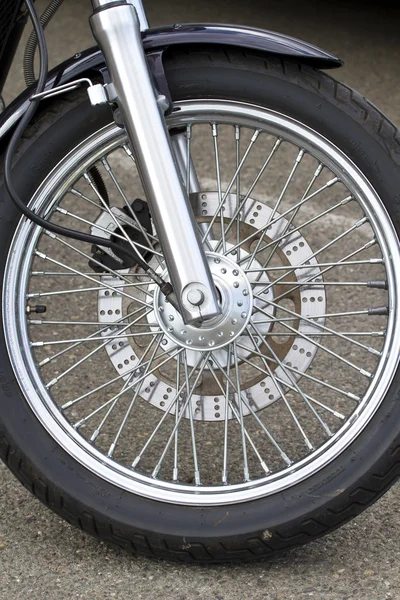 Hjul av motorcykel — Stockfoto