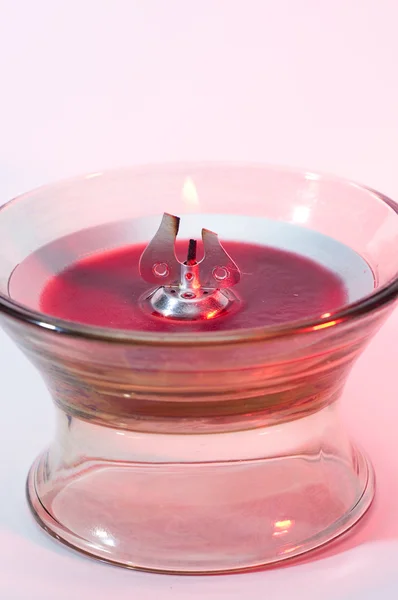 stock image Pink candle