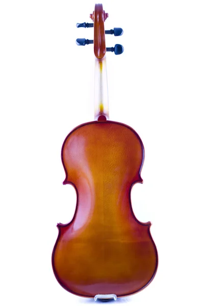 Винтажная скрипка на белом фоне — стоковое фото