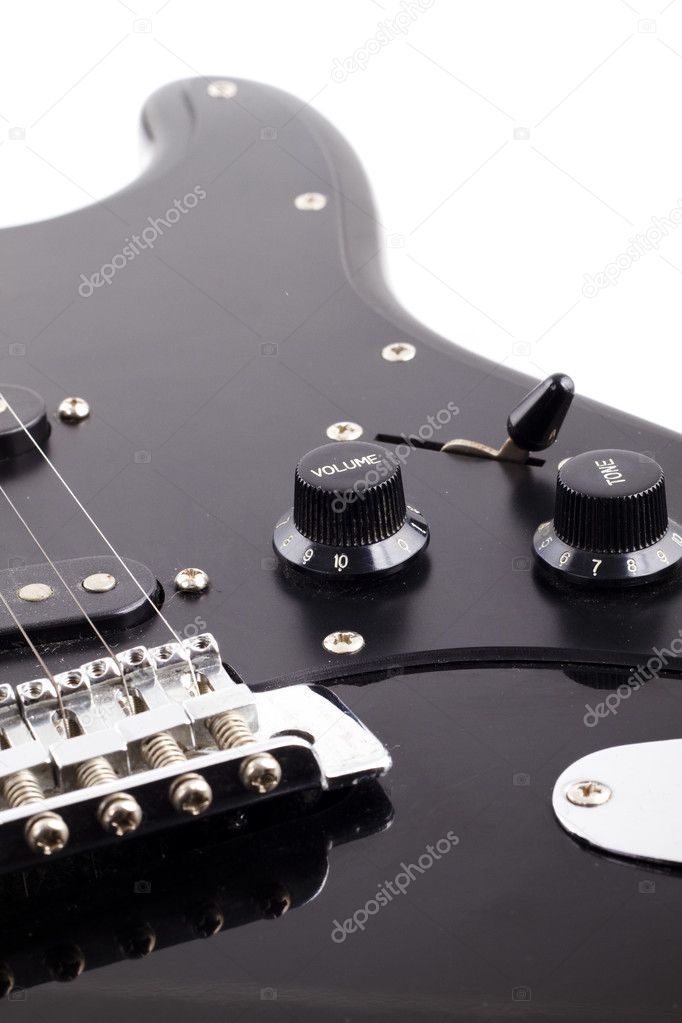 Electric guitar control volume — Stock Photo © outsiderzone 8791208