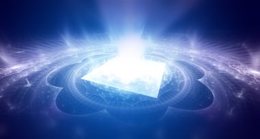 Mavi, soyut arka plan için yaratıcı tasarım fade