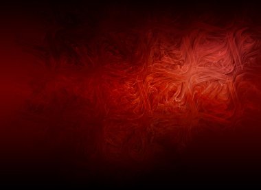 Power, abstract structures in red on a dark background clipart