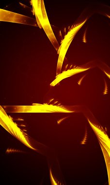 Yangın arka plan, güç tasarımı.