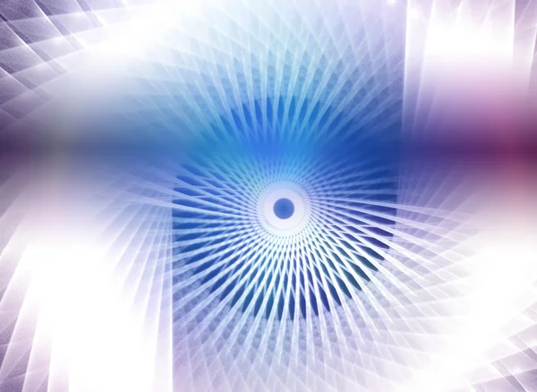 Diseño tecnológico abstracto fondo azul, fibra óptica. Sug. —  Fotos de Stock