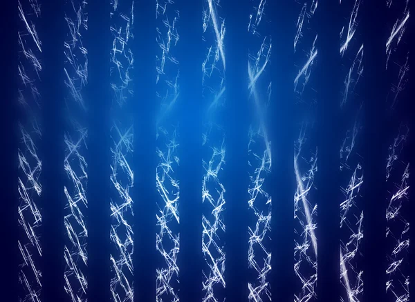 Energia elétrica, fundo criativo em tom azul — Fotografia de Stock