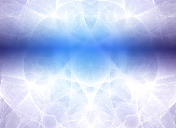 Electrical power, creative background in blue tone