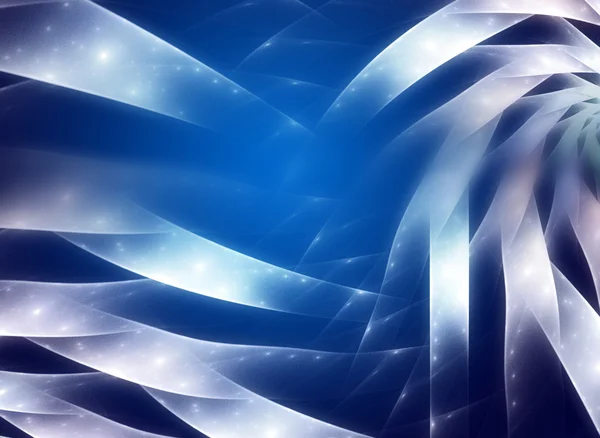 技術設計の抽象の青い背景、光ファイバー。sug — ストック写真