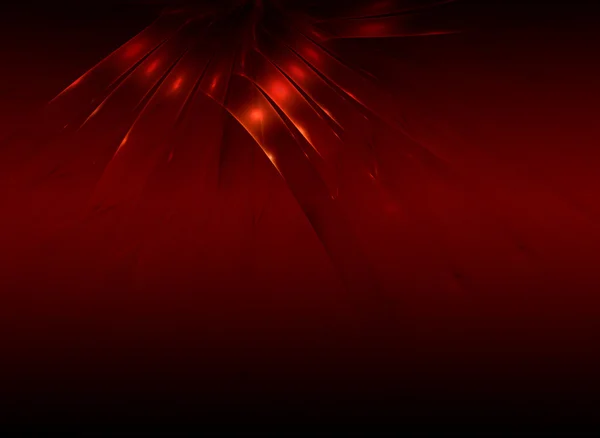 Power, abstract structures in red on a dark background — Stock Photo, Image