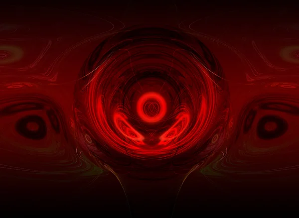 Kekuatan, struktur abstrak berwarna merah pada latar belakang gelap — Stok Foto