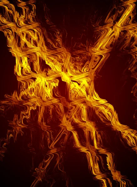 Огонь абстрактный фон, дизайн питания . — стоковое фото