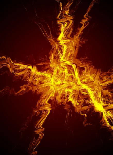 火の抽象的な背景、電源設計. — ストック写真