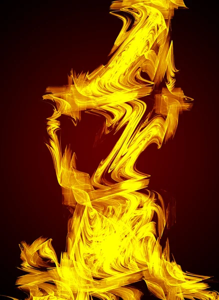 Fondo abstracto de fuego, Diseño de potencia . — Foto de Stock