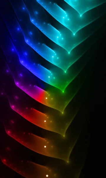 Colore di sfondo creativo con effetto arcobaleno — Foto Stock