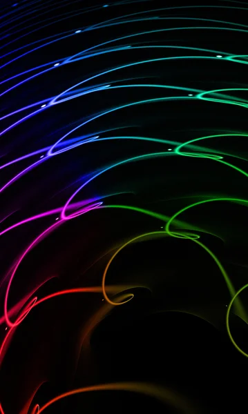 虹の効果を持つ創造的な背景色 — ストック写真