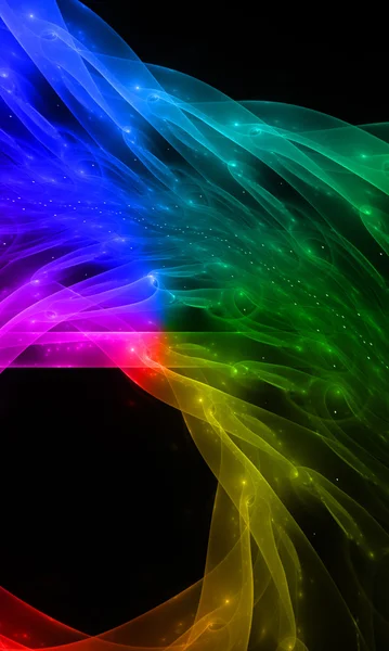 stock image Creative background color with rainbow effect