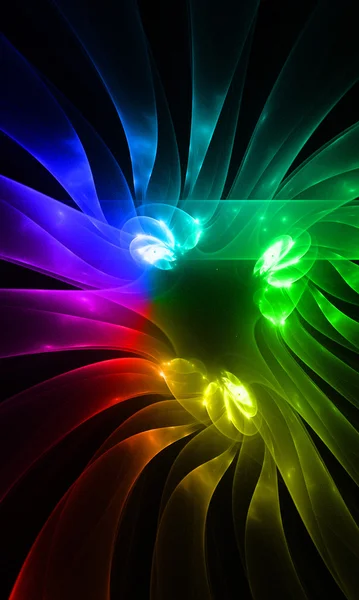 Color de fondo creativo con efecto arco iris —  Fotos de Stock