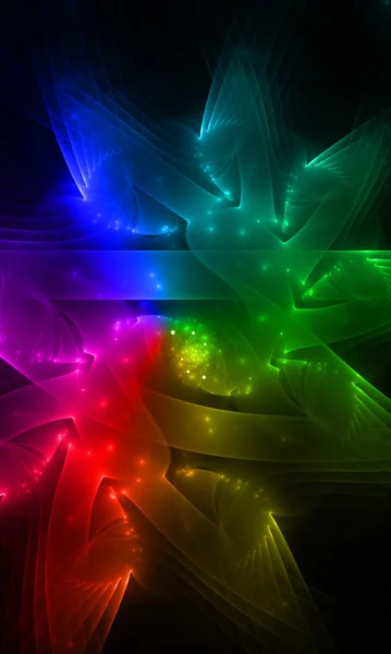 Kreativa bakgrundsfärg med regnbågseffekt — Stockfoto