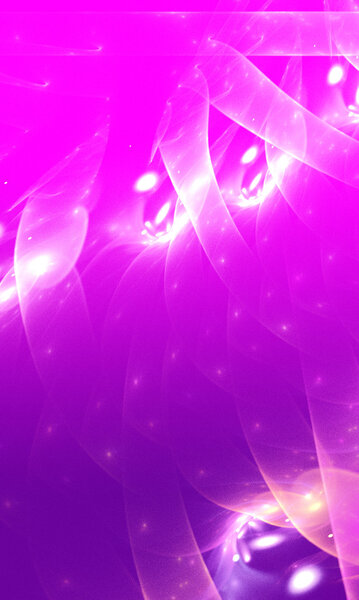 Purple background.