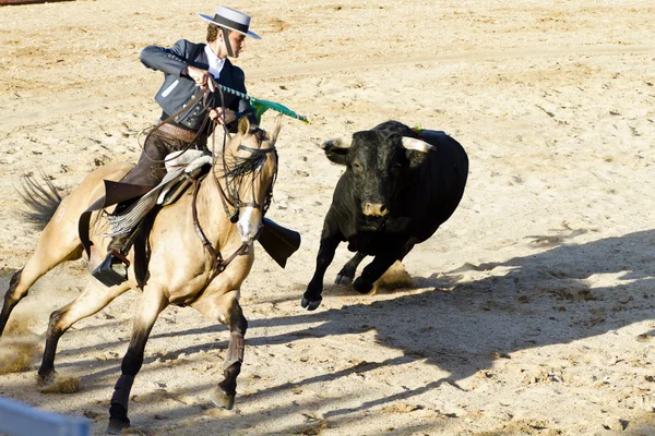 Madrid, Spanje - 10 september: Spaans stierengevecht. 10 september, — Stockfoto