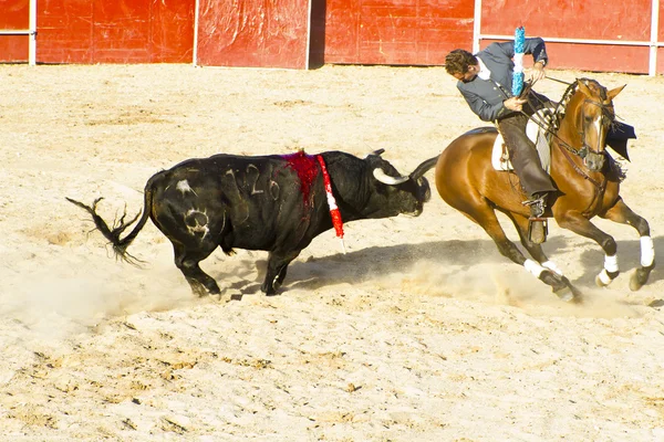МАДРИД, ИСПАНИЯ - 10 СЕНТЯБРЯ: испанский бой быков. 10 сентября , — стоковое фото