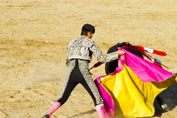 stock image MADRID, SPAIN - SEPTEMBER 10: spanish bullfight. September 10,