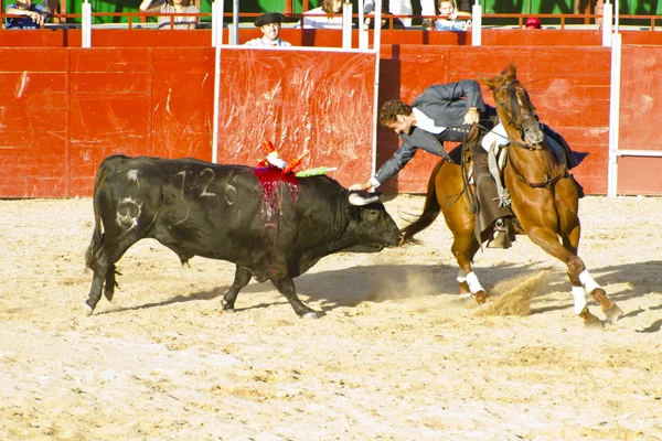 MADRID, ESPAÑA - 10 DE SEPTIEMBRE: corridas de toros españolas. 10 de septiembre , — Foto de Stock