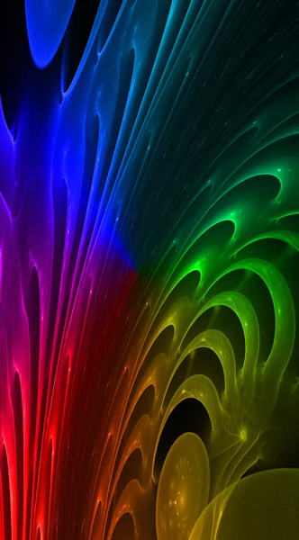 Rainbow background — Stockfoto