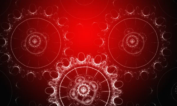 stock image Red background. Abstract design. Red and white.