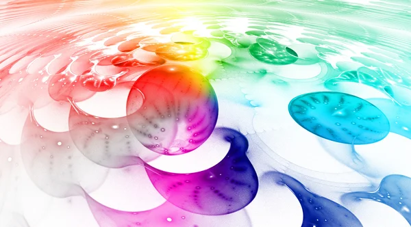 stock image Rainbow background