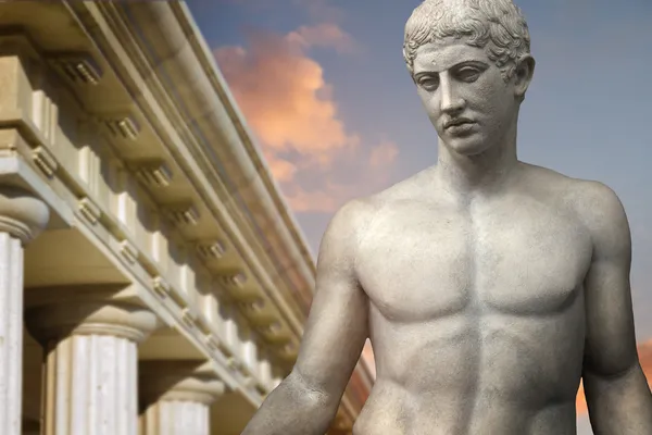 Griekse beeldhouwkunst — Stockfoto
