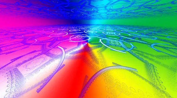 Stock image Rainbow background